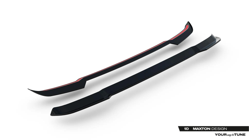 Maxton Design Heckspoiler Lippe Skoda Elroq RS Mk1 Schwarz Hochglanz
