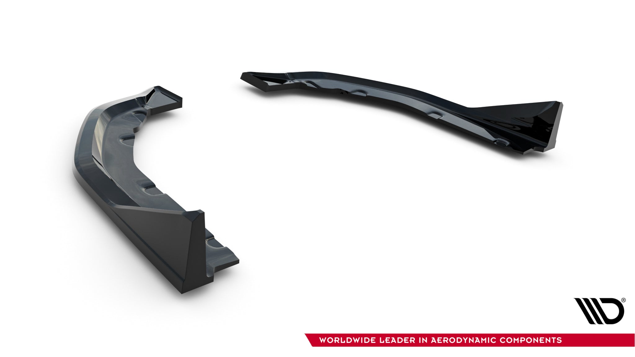 Maxton Design Heck Ansatz Flaps Diffusor V.5 passend für BMW M3 Limousine / Touring G80 / G81 schwarz Hochglanz