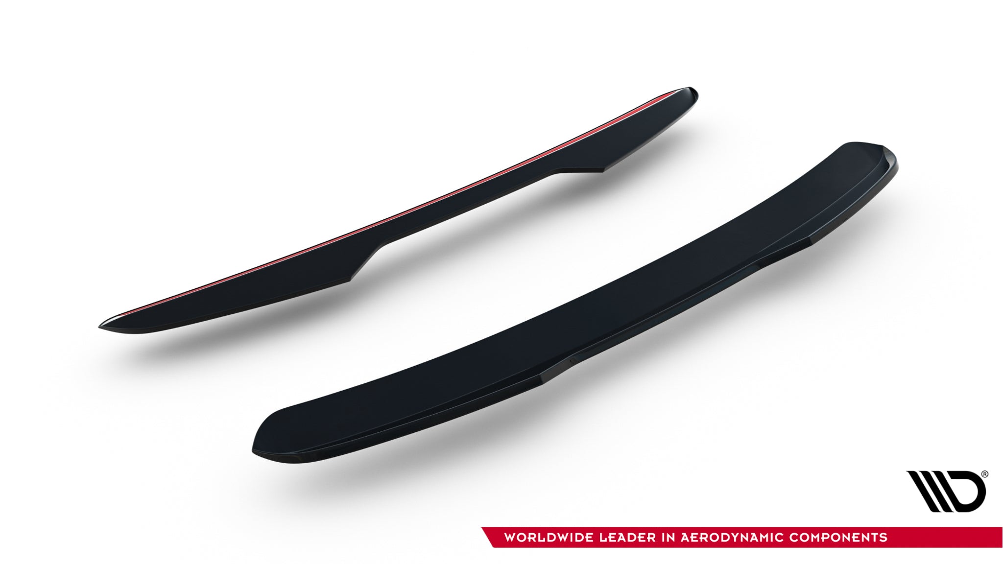 Maxton Design Spoiler CAP passend für Mini Countryman JCW U25 schwarz Hochglanz