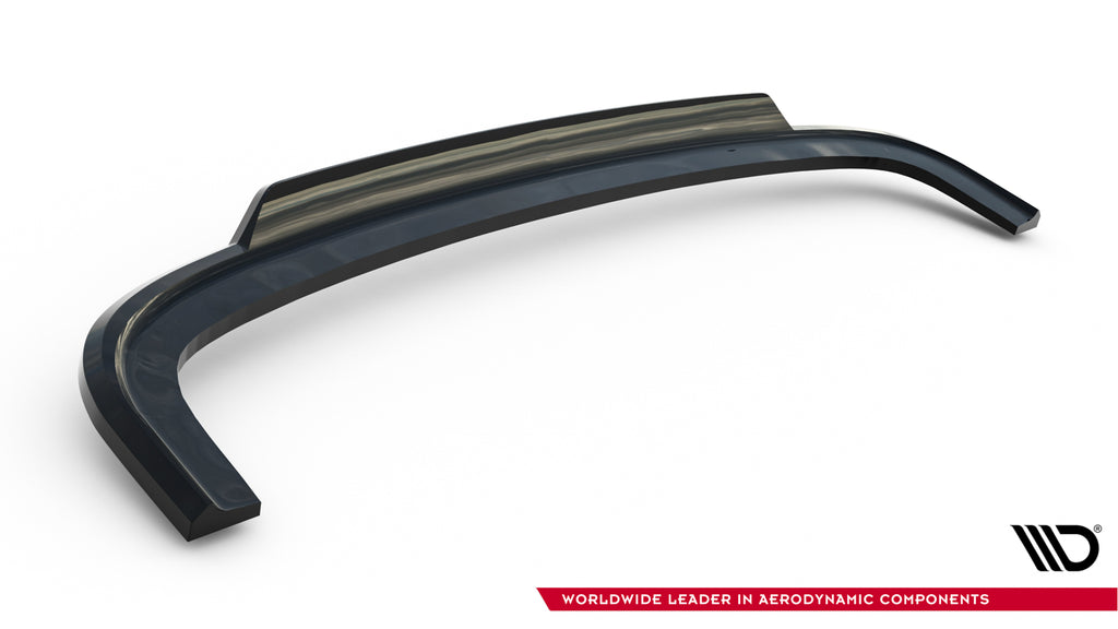 Maxton Design Street+ Mittlerer Diffusor RACE passend für Peugeot Expert Mk3 schwarz Hochglanz