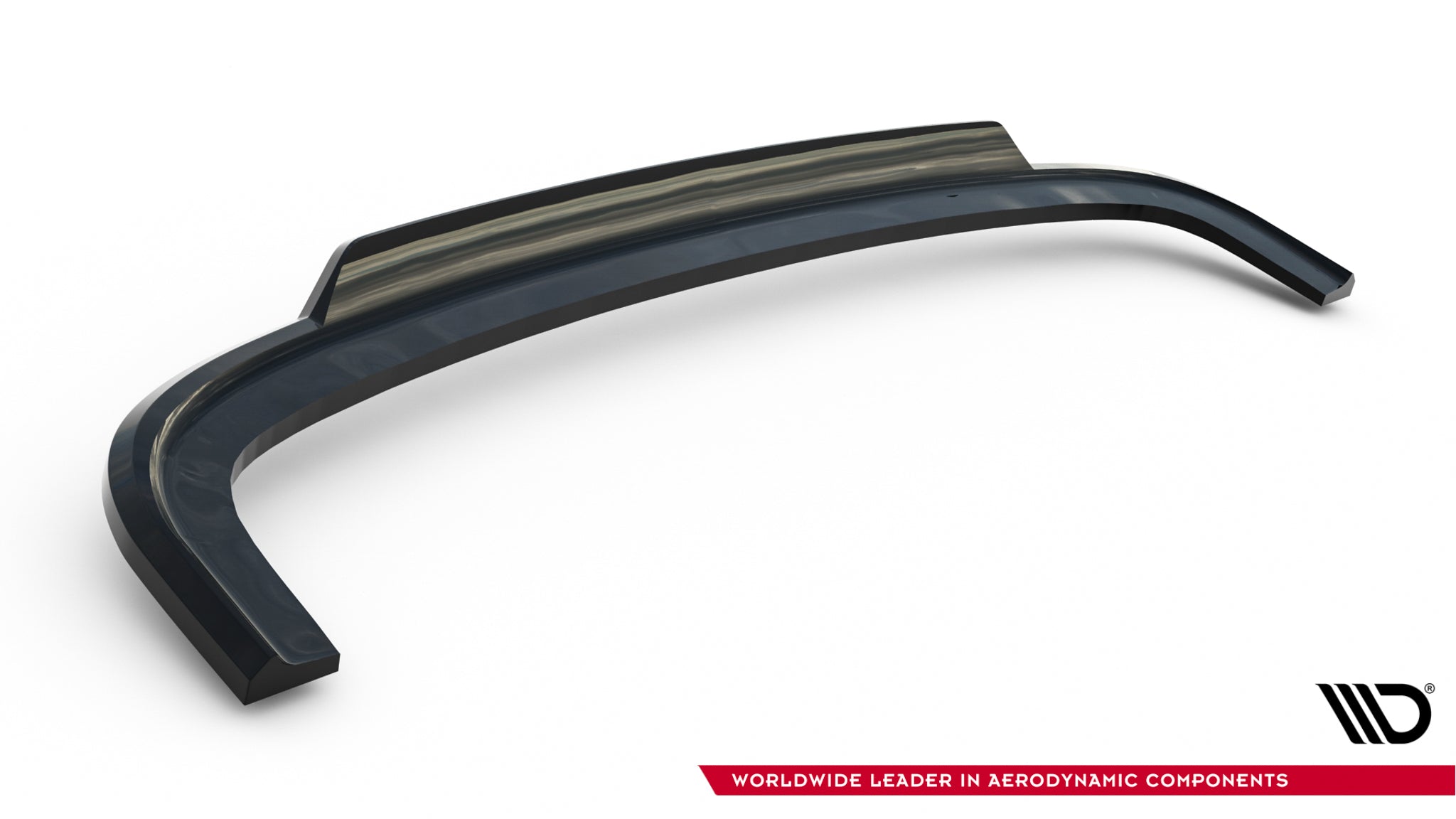 Maxton Design Street+ Mittlerer Diffusor RACE passend für Peugeot Expert Mk3 schwarz Hochglanz