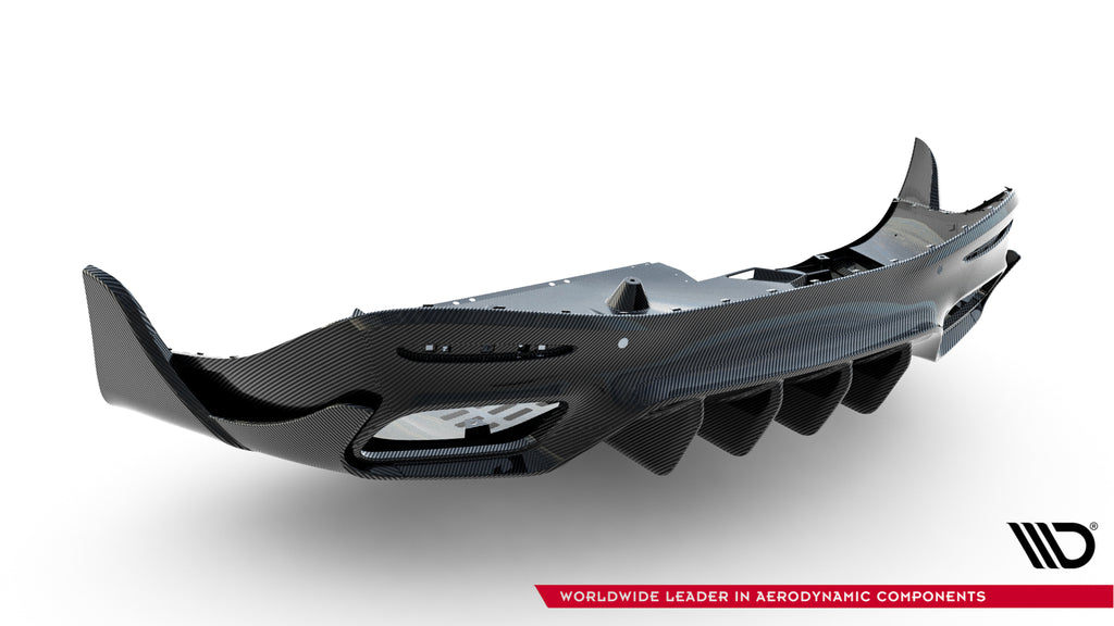 Maxton Design Prepreg Carbon Fiber Rear Diffuser Mercedes-AMG GT 63 / 55 / 63 S E Performance C192 für Mercedes-Benz AMG GT C192