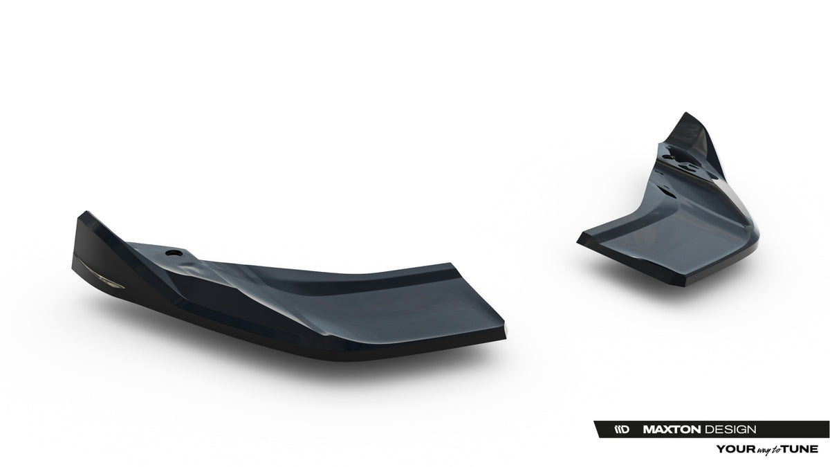 Maxton Design Heck Flaps für Cupra Leon Mk1 Facelift [2024-] | Schwarz Hochglanz | ABS-Kunststoff