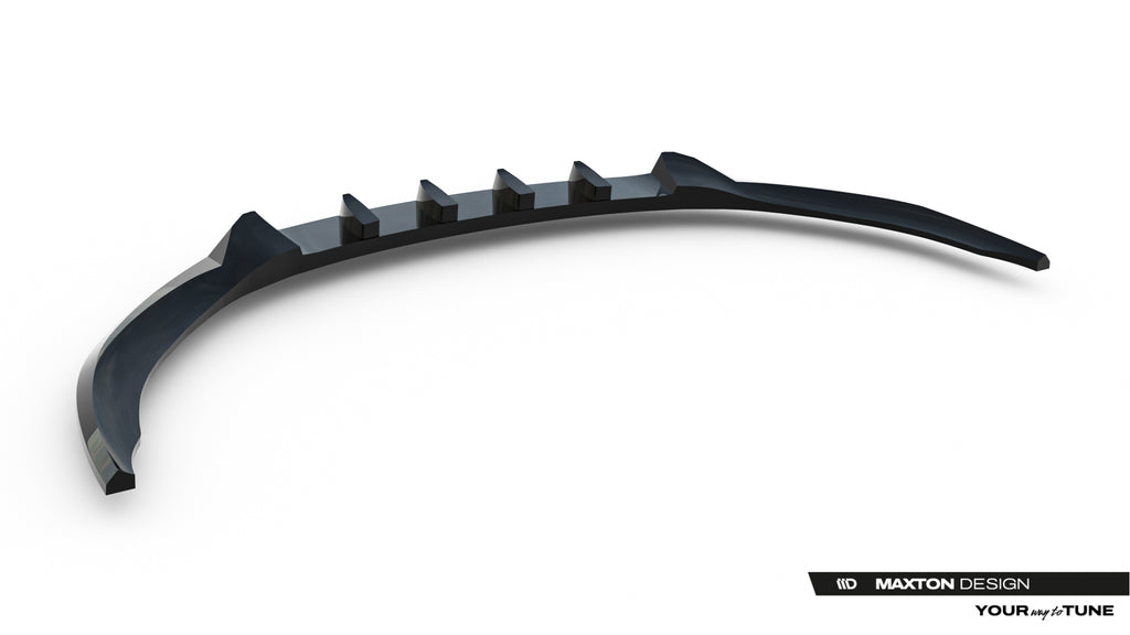 Maxton Design Street+ Spoilerlippe Front Ansatz passend für Opel Insignia OPC-Line Mk2 schwarz Hochglanz