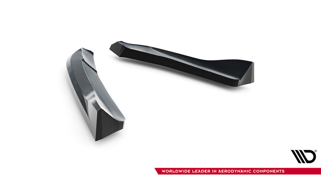 Maxton Design Heck Ansatz Flaps Diffusor passend für Mazda MX-5 Mk3 (NC) Facelift schwarz Hochglanz