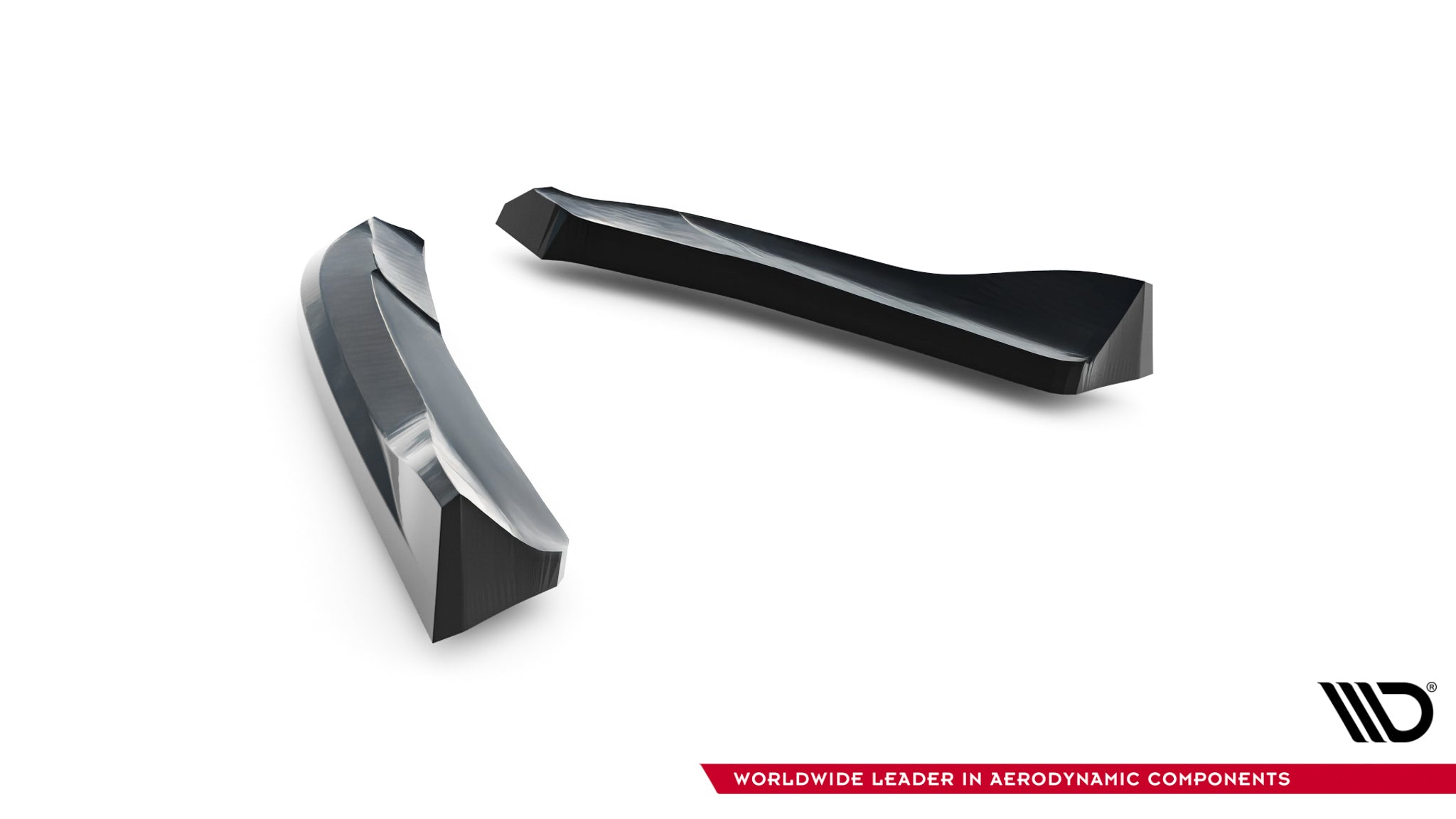 Maxton Design Heck Ansatz Flaps Diffusor passend für Mazda MX-5 Mk3 (NC) Facelift schwarz Hochglanz