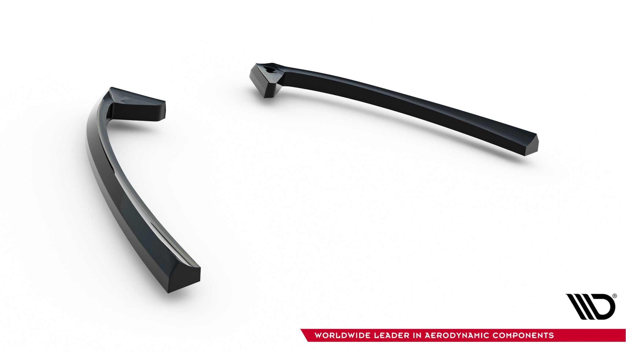 Maxton Design Heck Ansatz Flaps Diffusor passend für Ford Mondeo ST-Line Limousine Mk4 Facelift schwarz Hochglanz