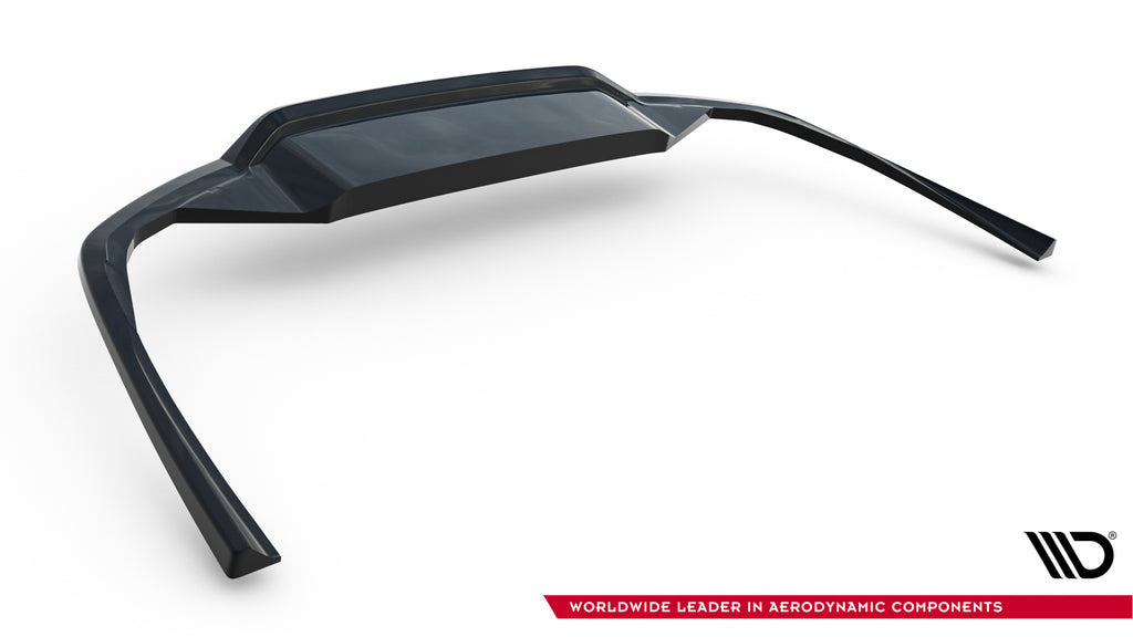 Maxton Design Street+ Mittlerer Diffusor RACE passend für Volvo S60/V60 R-Design Mk3 schwarz Hochglanz
