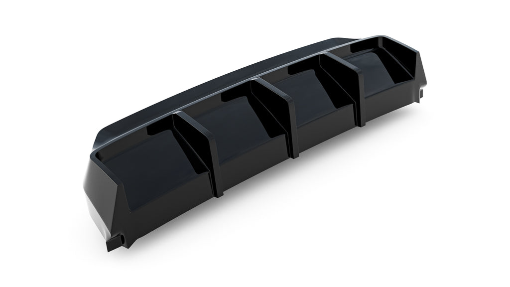 Maxton Design Diffusor Heck Ansatz passend für BMW M240i Coupe G42 schwarz Hochglanz