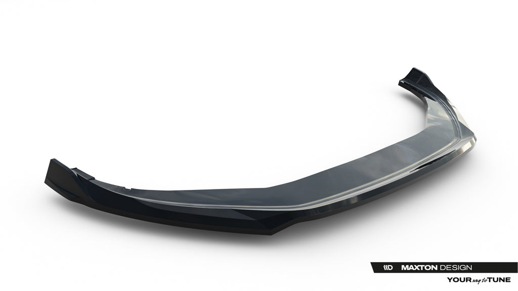Maxton Design Frontspoiler für Volkswagen Tayron Mk1 [2024-] | Schwarz Hochglanz | ABS-Kunststoff