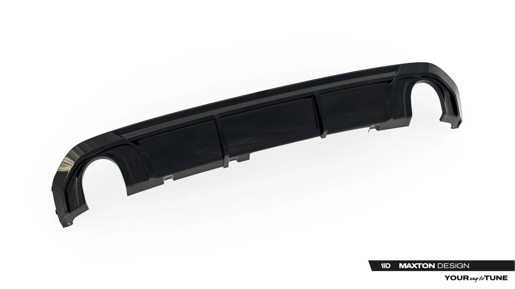 Maxton Design Diffusor Heck Ansatz passend für BMW 4er M-Paket Gran Coupe G26