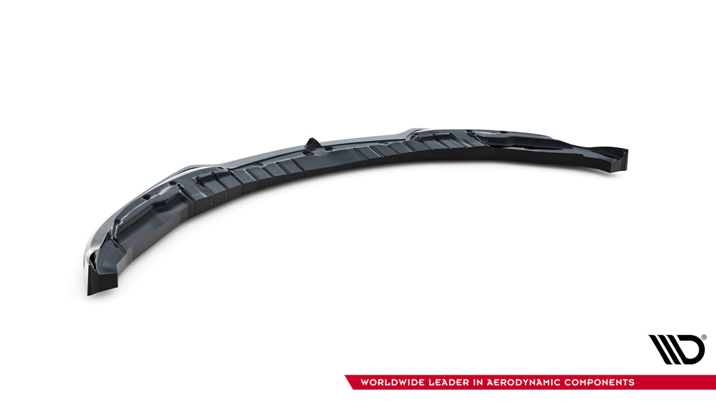 Maxton Design Street+ Spoilerlippe Front Ansatz passend für Mazda MX-5 Mk3 (NC) Facelift schwarz Hochglanz