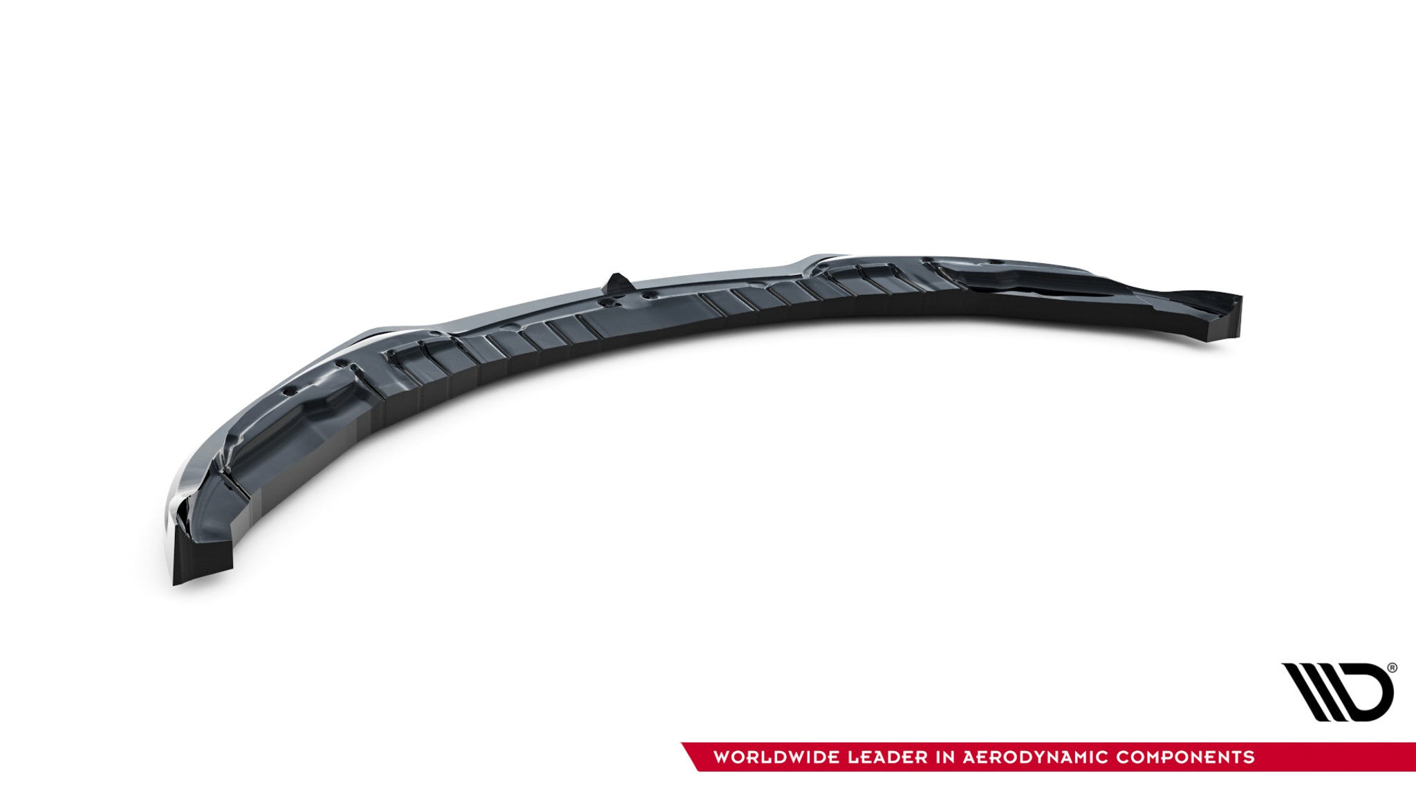 Maxton Design Street+ Spoilerlippe Front Ansatz passend für Mazda MX-5 Mk3 (NC) Facelift schwarz Hochglanz