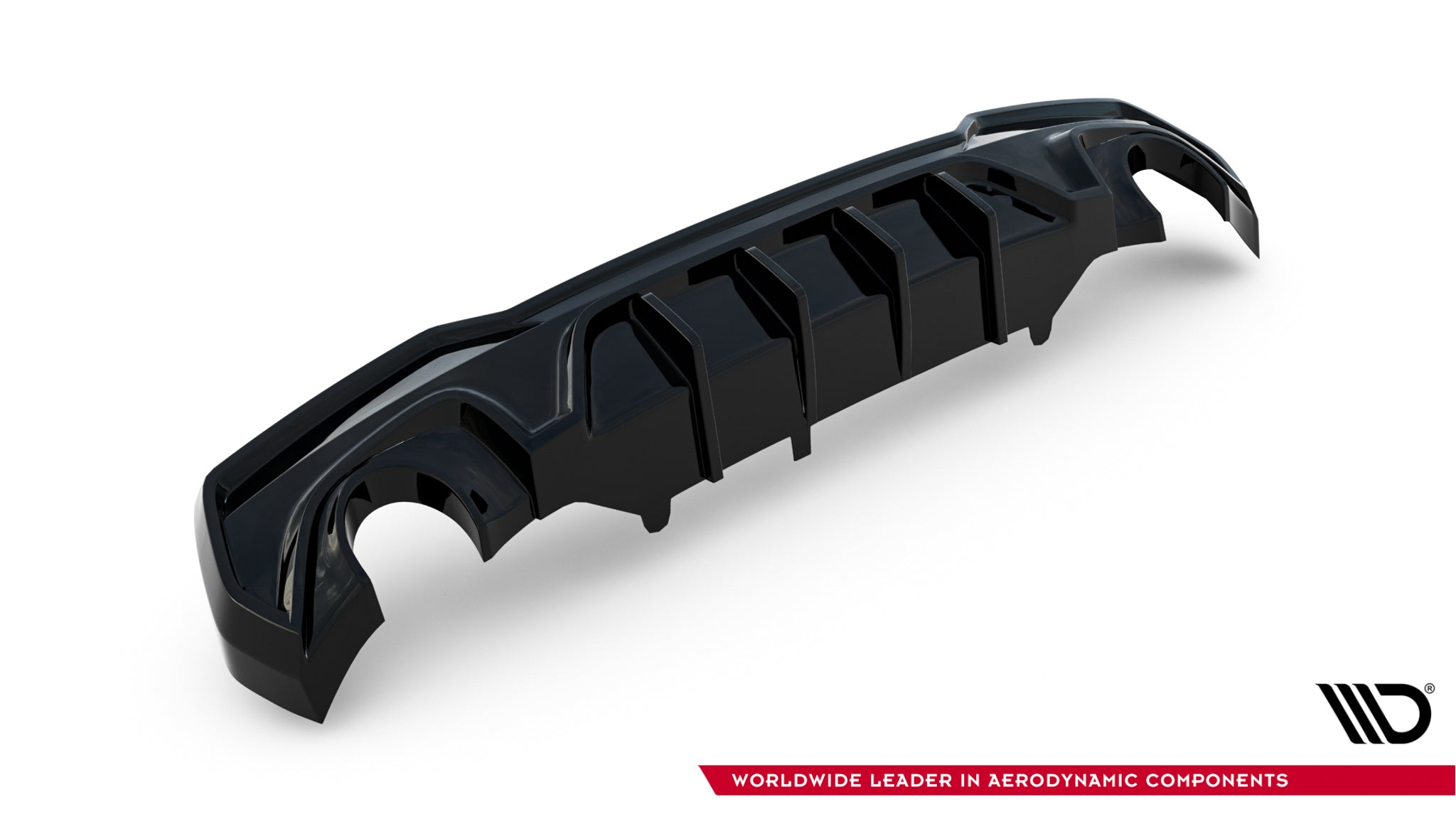 Maxton Design Diffusor Heck Ansatz passend für BMW 4er M-Paket G22 / G23 / G22 Facelift / G23 Facelift