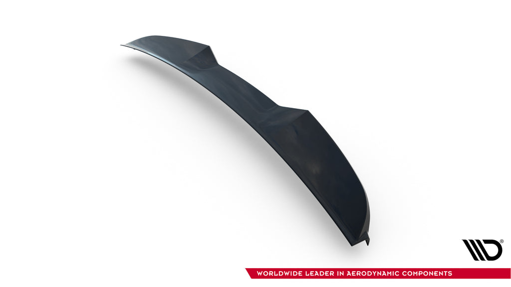 Maxton Design Spoiler CAP 3D passend für Audi S4 Limousine B8 Facelift schwarz Hochglanz