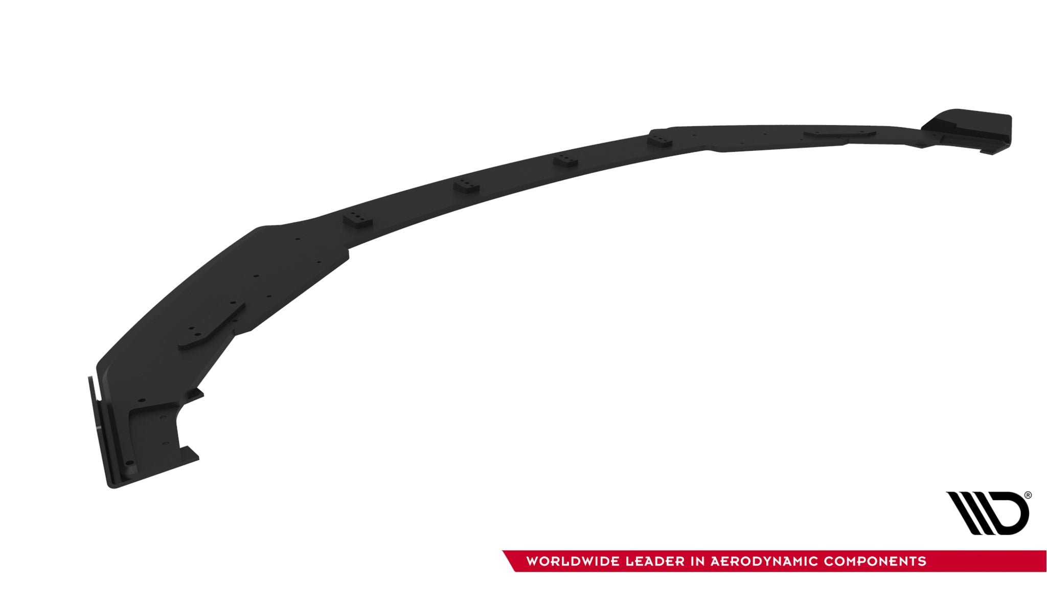 Maxton Design Street Pro Street+ Spoilerlippe Front Ansatz + Flaps passend für Subaru BRZ Mk2 schwarz Hochglanz