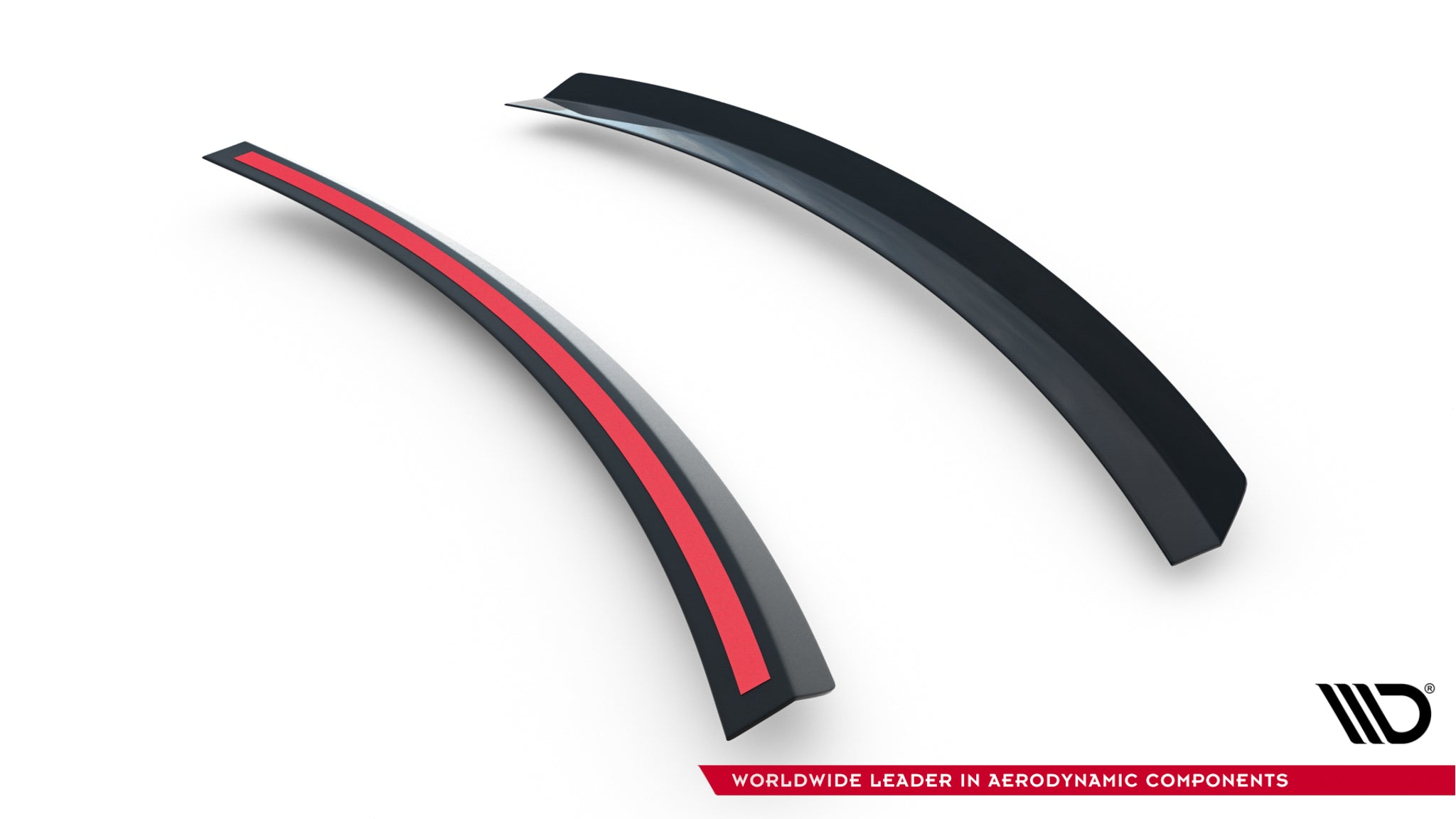 Maxton Design Untere Spoiler CAP passend für Honda Civic Type-R Mk10 / Mk10 Facelift schwarz Hochglanz