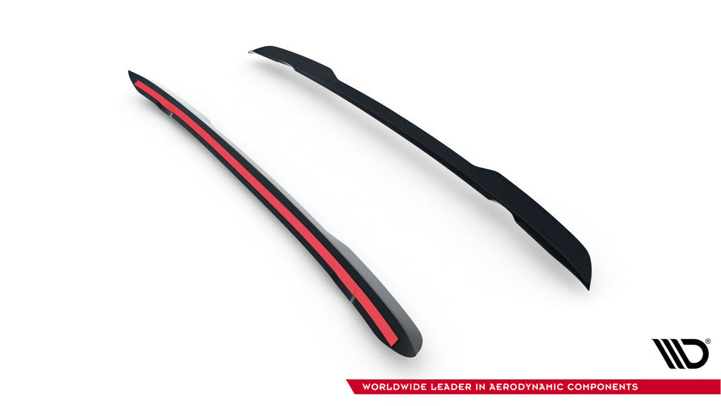 Maxton Design Spoiler CAP passend für Peugeot Expert Mk3 schwarz Hochglanz