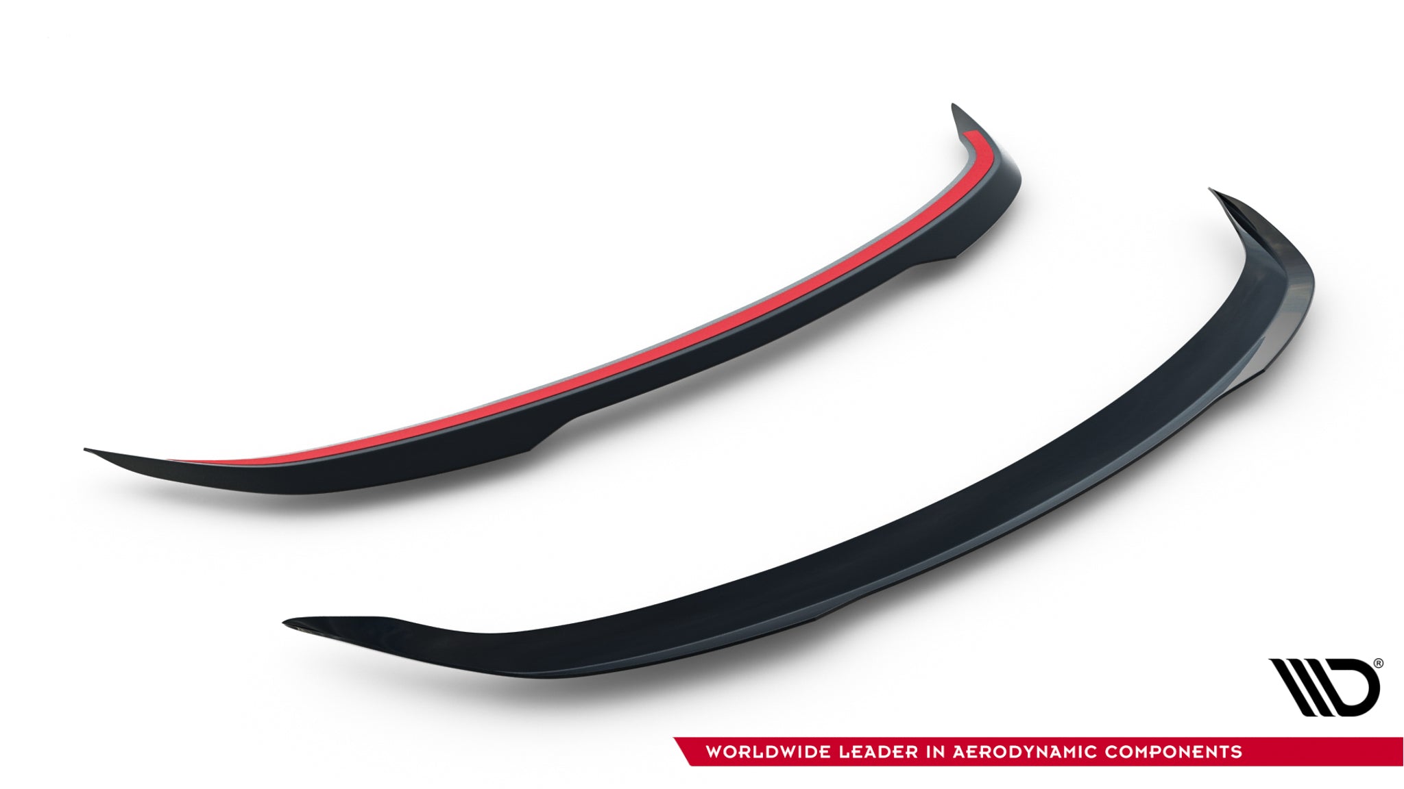 Maxton Design Spoiler CAP passend für Mercedes-AMG GLC 43 X254 schwarz Hochglanz