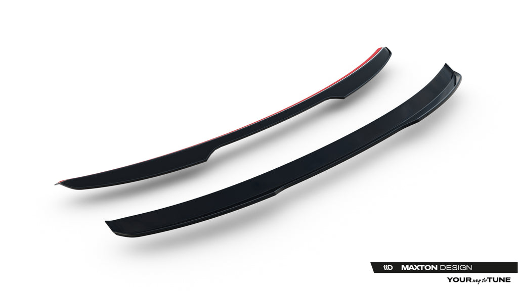 Maxton Design Heckspoiler für Hyundai i30 Mk3 Facelift [2020-] | Schwarz Hochglanz | ABS-Kunststoff
