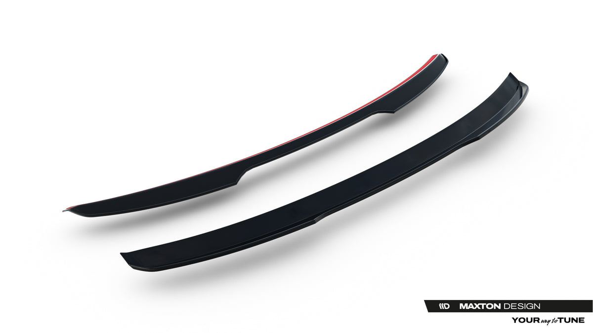 Maxton Design Heckspoiler für Hyundai i30 Mk3 Facelift [2020-] | Schwarz Hochglanz | ABS-Kunststoff