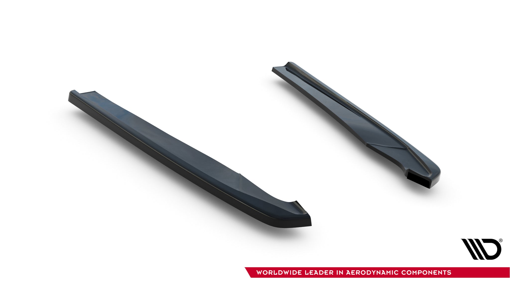 Maxton Design Heck Ansatz Flaps Diffusor passend für Audi A4 / A4 S-Line / S4 Limousine / Avant B9 schwarz Hochglanz