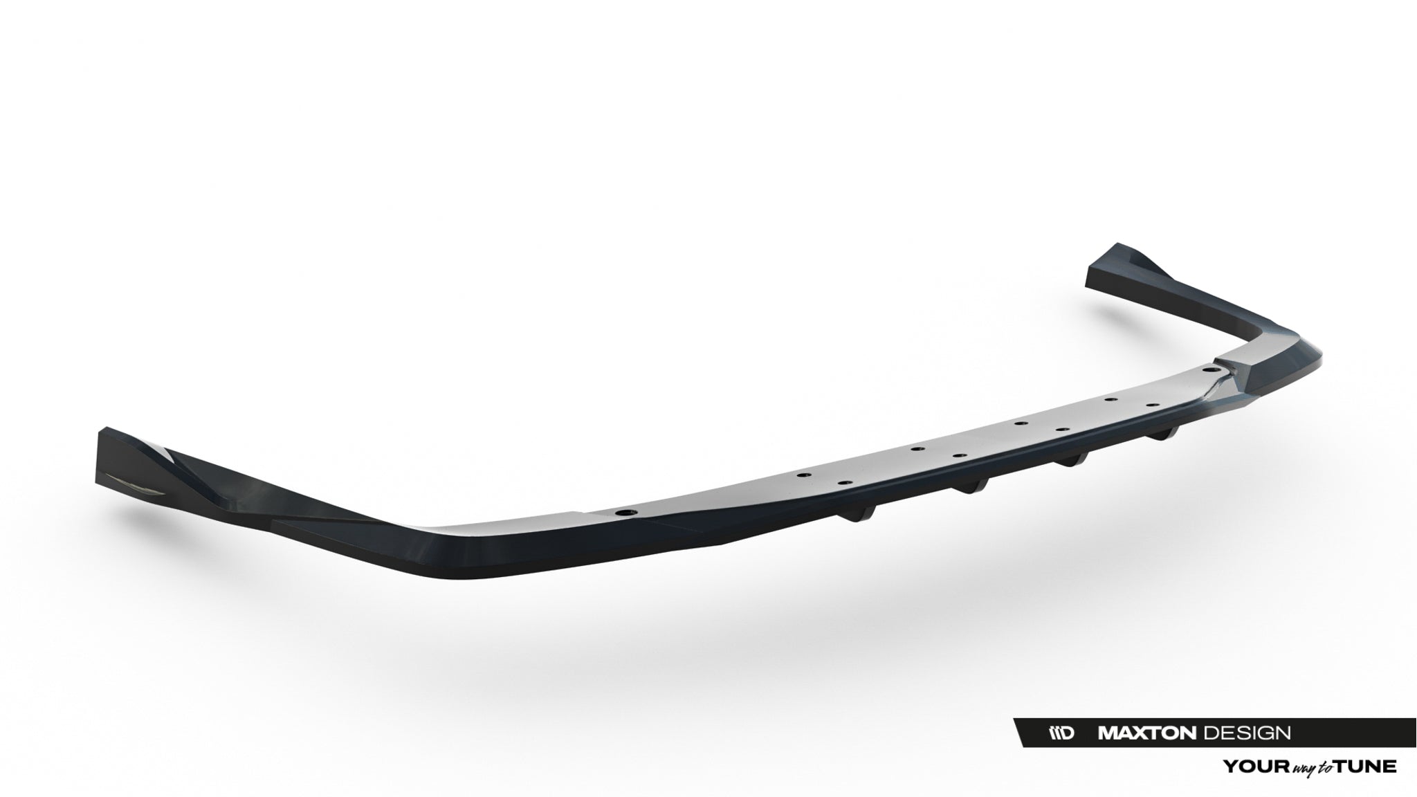 Maxton Design Street+ Mittlerer Diffusor RACE passend für Mercedes-AMG CLE 53 Aero C236 schwarz Hochglanz