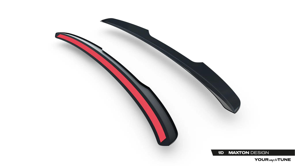 Maxton Design Heckspoiler Lippe Volvo Xc90 Mk2 Facelift 2 Schwarz Hochglanz