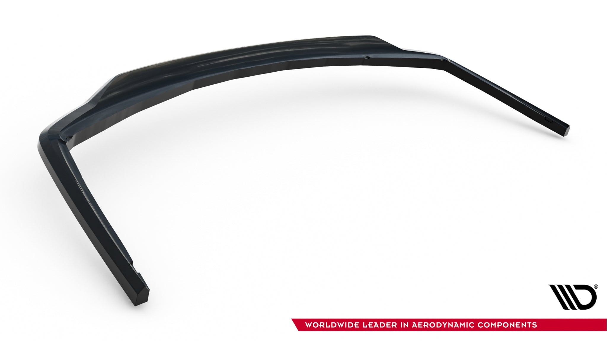 Maxton Design Street+ Mittlerer Diffusor RACE passend für Toyota Highlander Mk4 schwarz Hochglanz