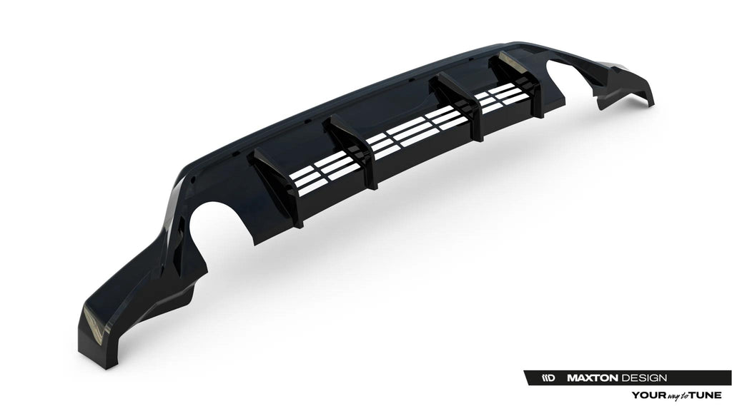 Maxton Design Diffusor Heck Ansatz passend für Toyota GR Yaris Mk4 Facelift
