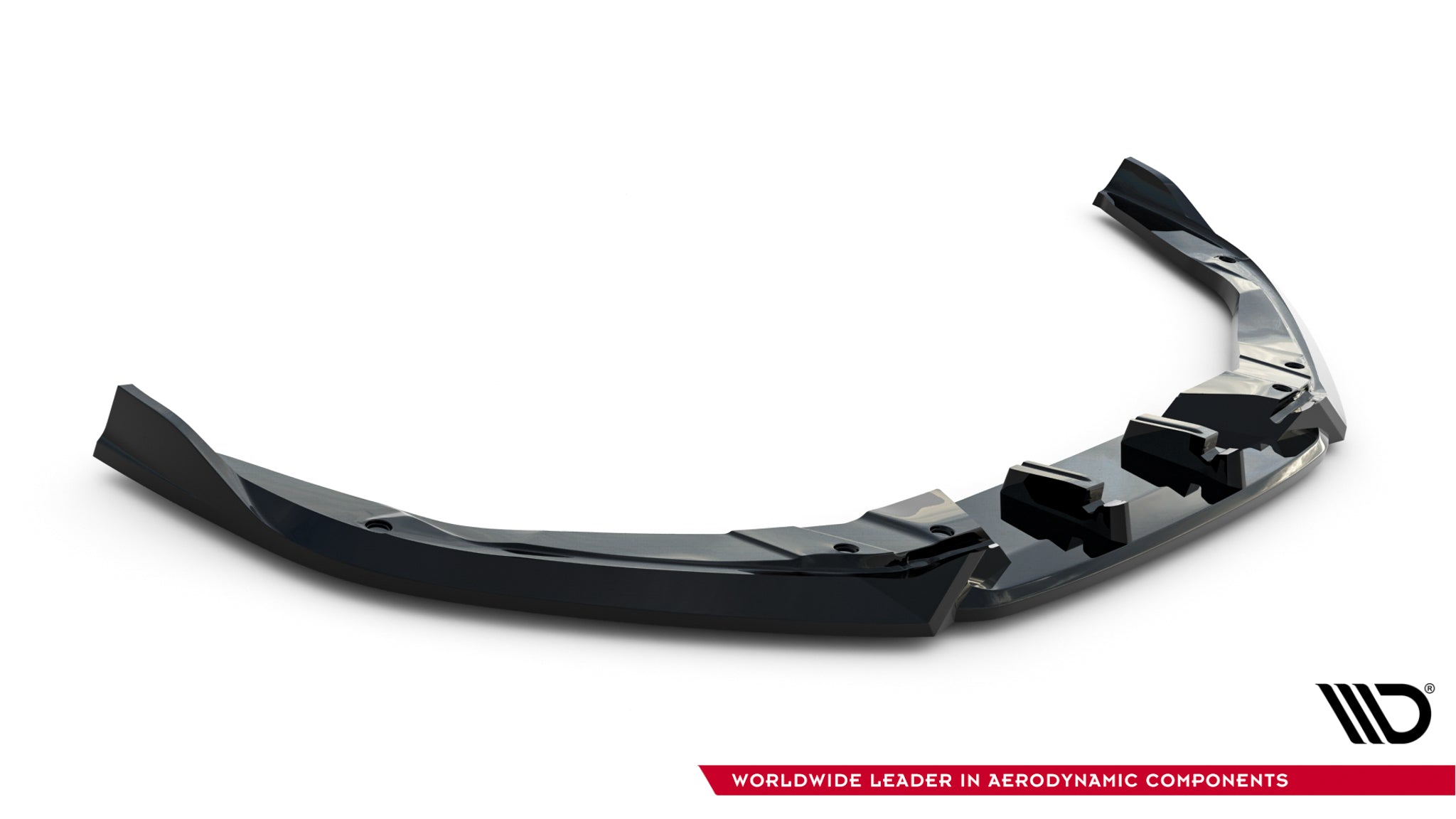 Maxton Design Street+ Spoilerlippe Front Ansatz passend für V.3 Porsche 718 Cayman GTS 982c schwarz Hochglanz