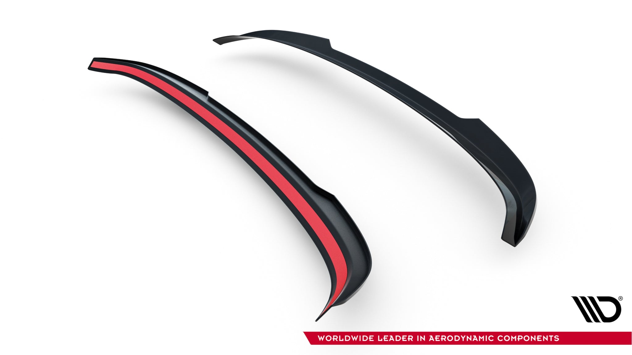 Maxton Design Spoiler CAP passend für BMW 3er Standard / M340 / M-Paket / M3 Touring G21 / G81 schwarz Hochglanz