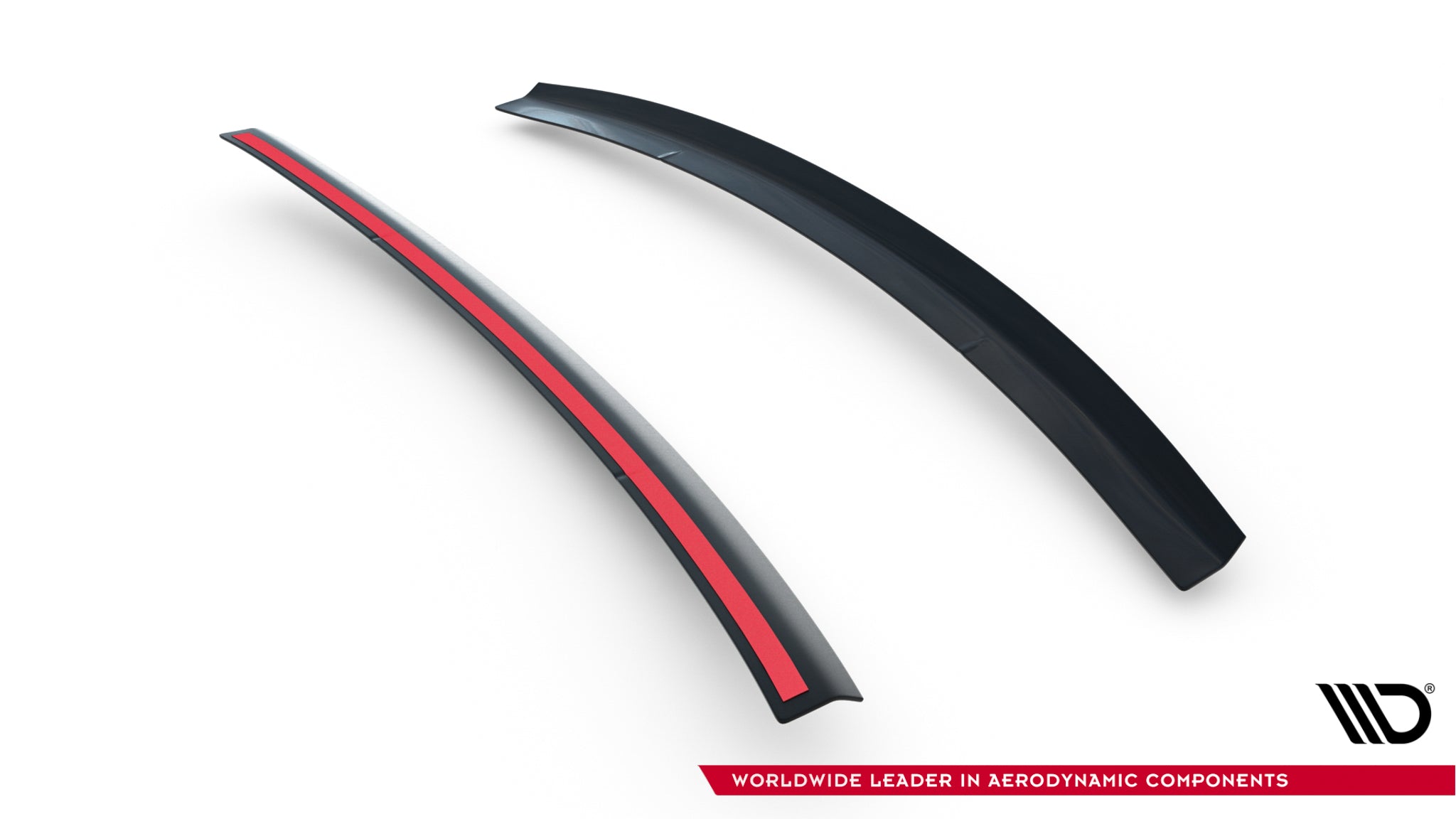 Maxton Design Spoiler CAP passend für Ford Focus RS Mk2 schwarz Hochglanz