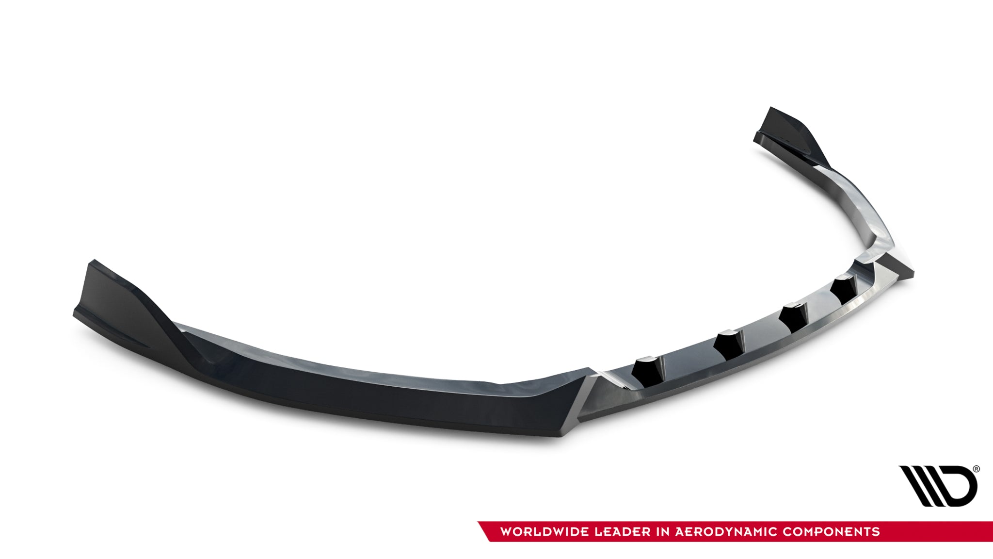 Maxton Design Street+ Spoilerlippe Front Ansatz V.2 passend für Toyota GR Corolla Mk12 schwarz Hochglanz