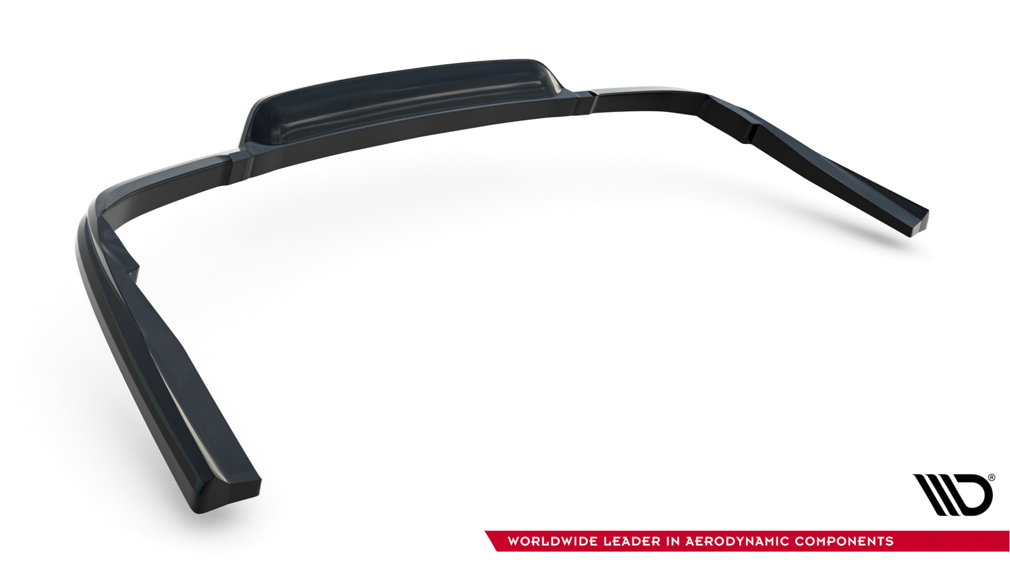 Maxton Design Street+ Mittlerer Diffusor RACE passend für Mercedes-Benz SL 63 AMG R231 schwarz Hochglanz