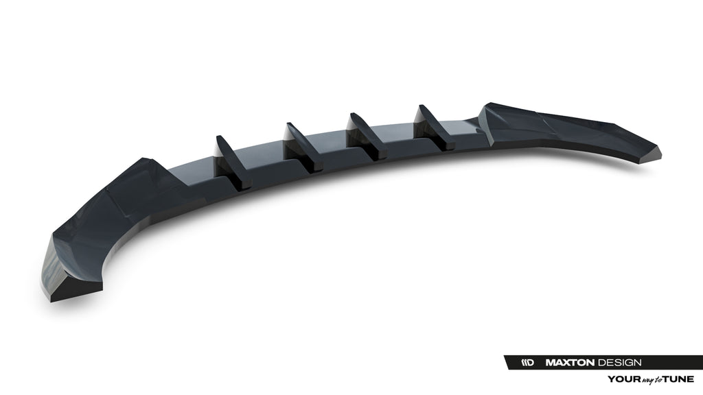 Maxton Design Street+ Spoilerlippe Front Ansatz passend für BYD Sealion 7 Mk1 schwarz Hochglanz