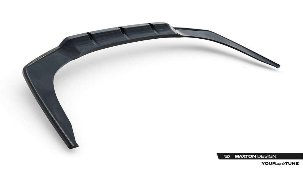 Maxton Design Street+ Mittlerer Diffusor RACE passend für BMW 8 Gran Coupe M-Paket G16 schwarz Hochglanz