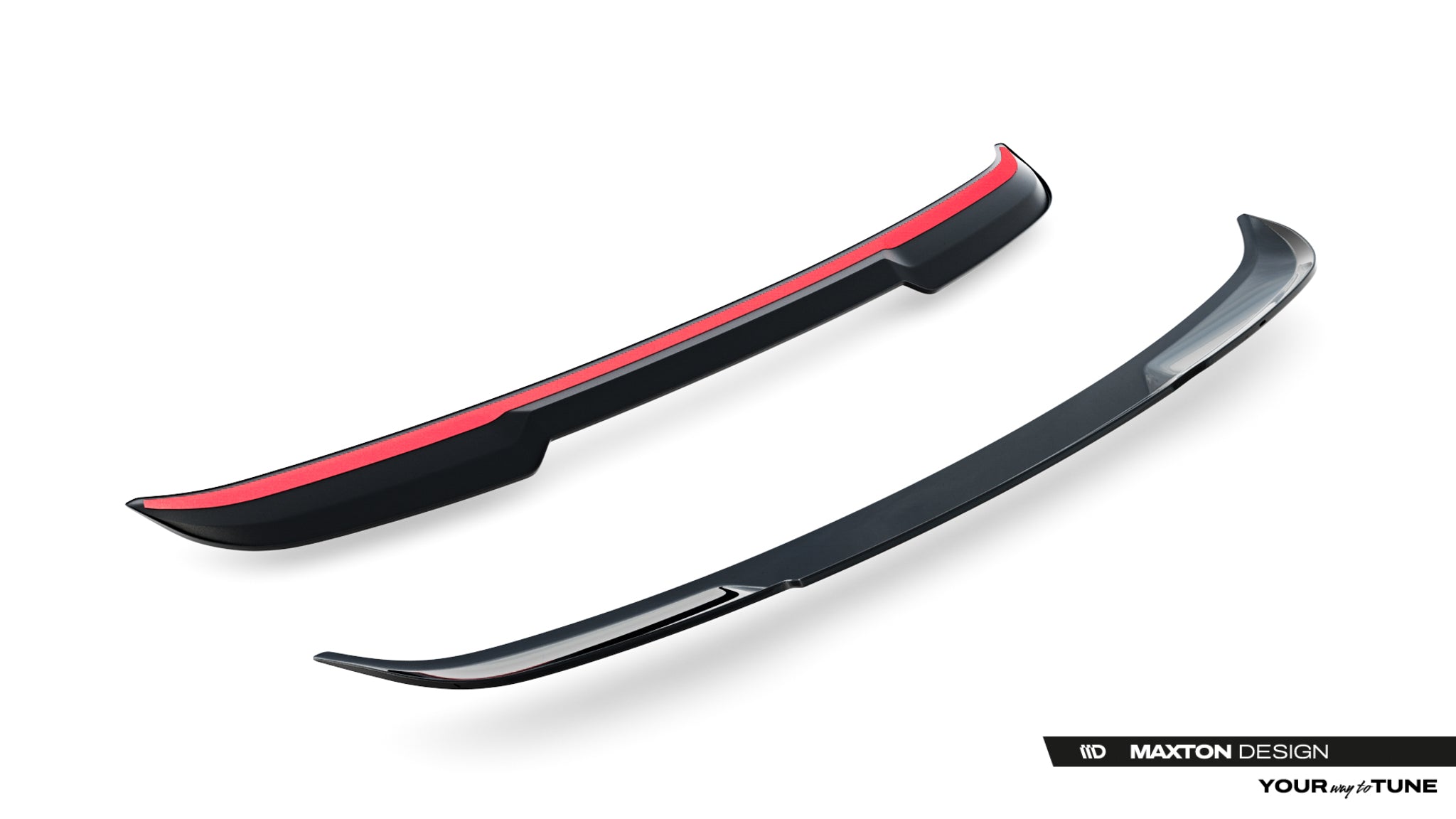 Maxton Design Spoiler CAP passend für BMW X2 M35i U10 schwarz Hochglanz