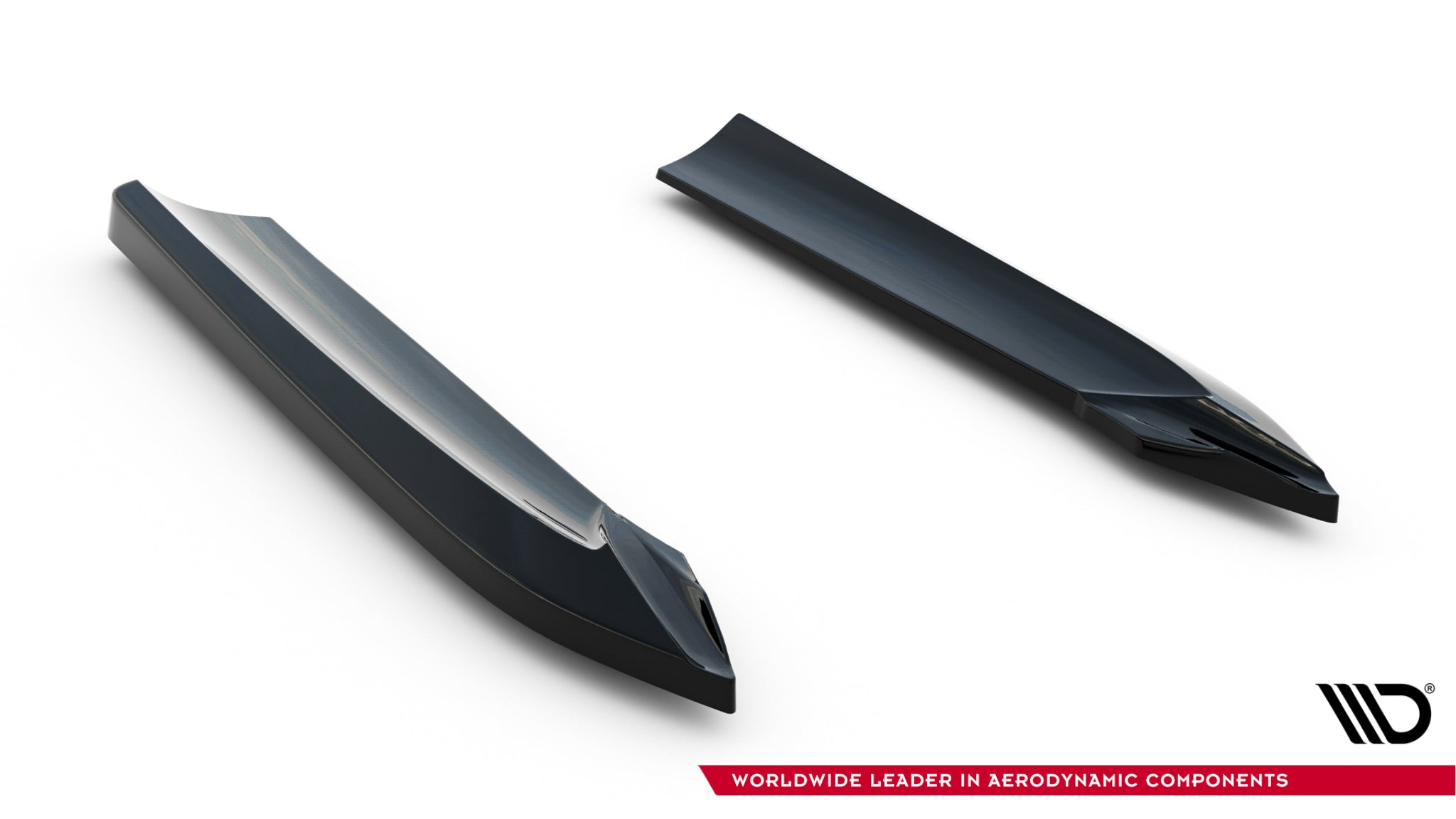 Maxton Design Heck Ansatz Flaps Diffusor passend für Audi A7 S-Line / S7 C7 schwarz Hochglanz