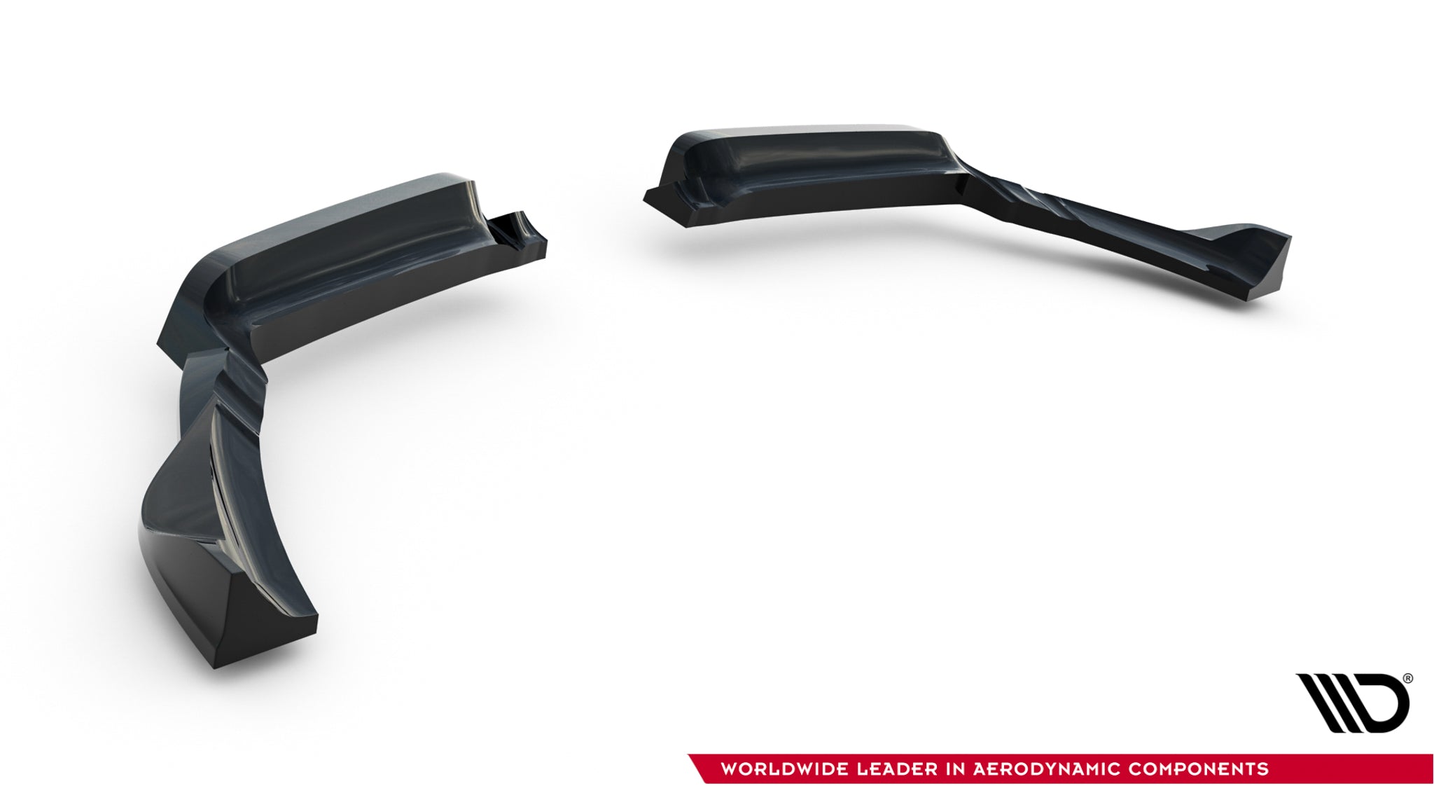 Maxton Design Street+ Mittlerer Diffusor RACE passend für Porsche 718 Cayman GTS 982c schwarz Hochglanz