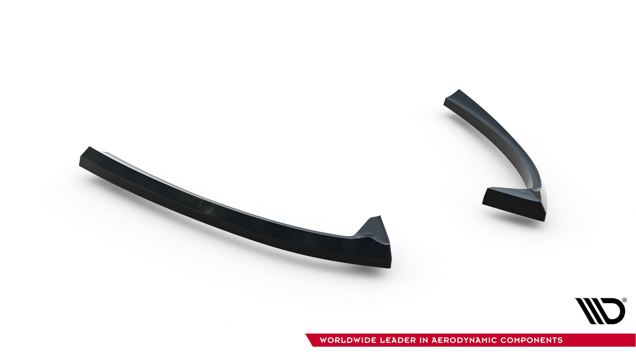 Maxton Design Heck Ansatz Flaps Diffusor passend für Ford Mondeo ST-Line Limousine Mk4 Facelift schwarz Hochglanz