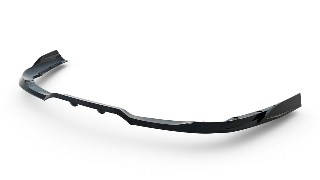 Maxton Design Street+ Mittlerer Diffusor RACE für Porsche 911 Carrera Aero 992 Facelift [2025-] | Schwarz Hochglanz | ABS-Kunststoff