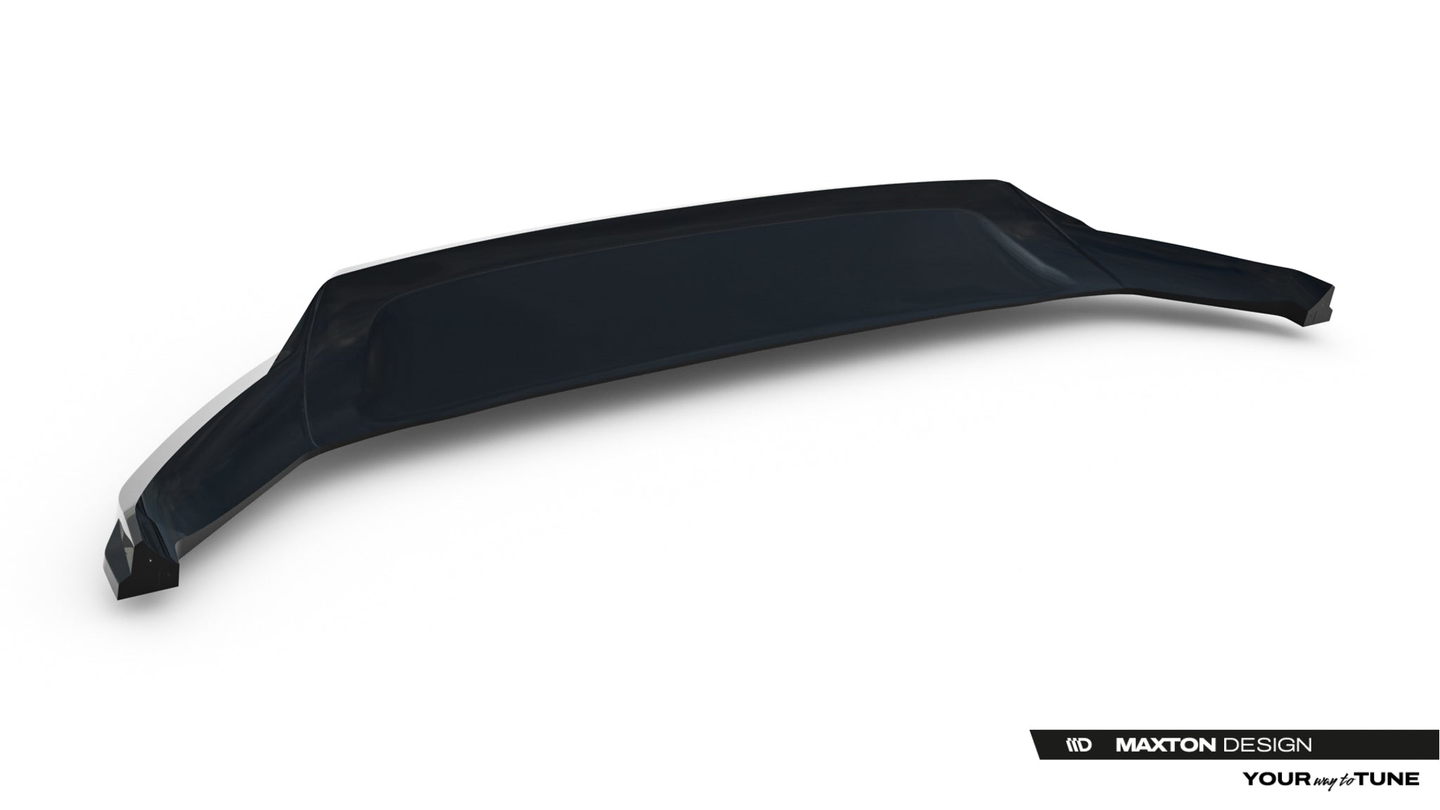 Maxton Design Street+ Spoilerlippe Front Ansatz passend für Jaguar F-Pace R-Sport X761 Facelift schwarz Hochglanz