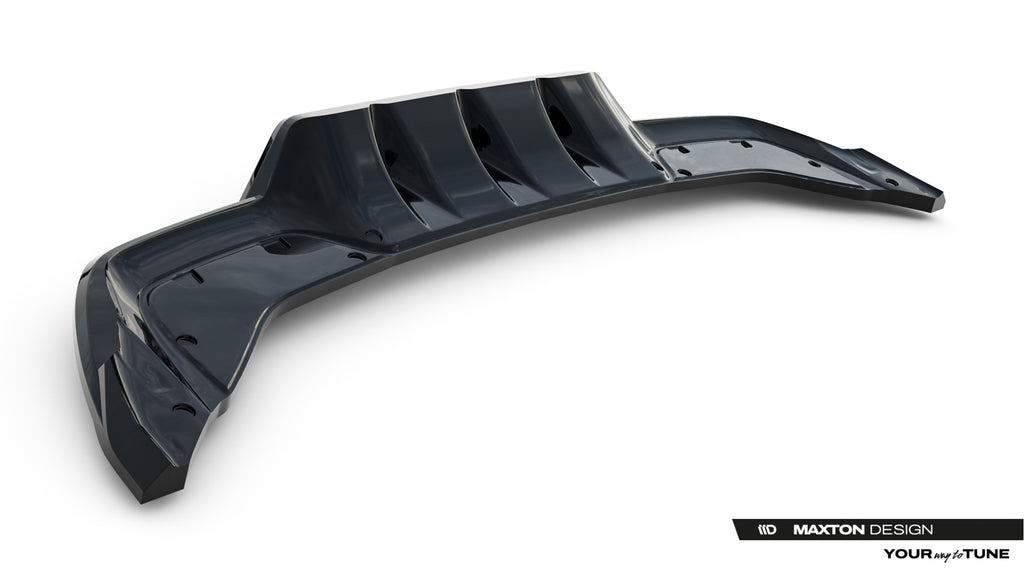Maxton Design Diffusor für Cupra Leon Mk1 Facelift [2024-] | Schwarz Hochglanz | ABS-Kunststoff