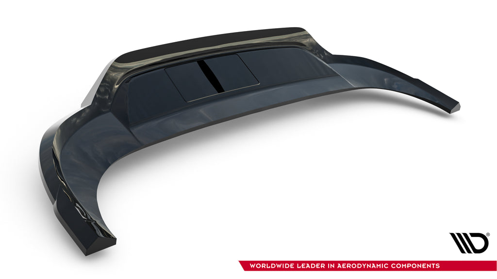 Maxton Design Street+ Mittlerer Diffusor RACE passend für VW Tiguan Mk3 schwarz Hochglanz