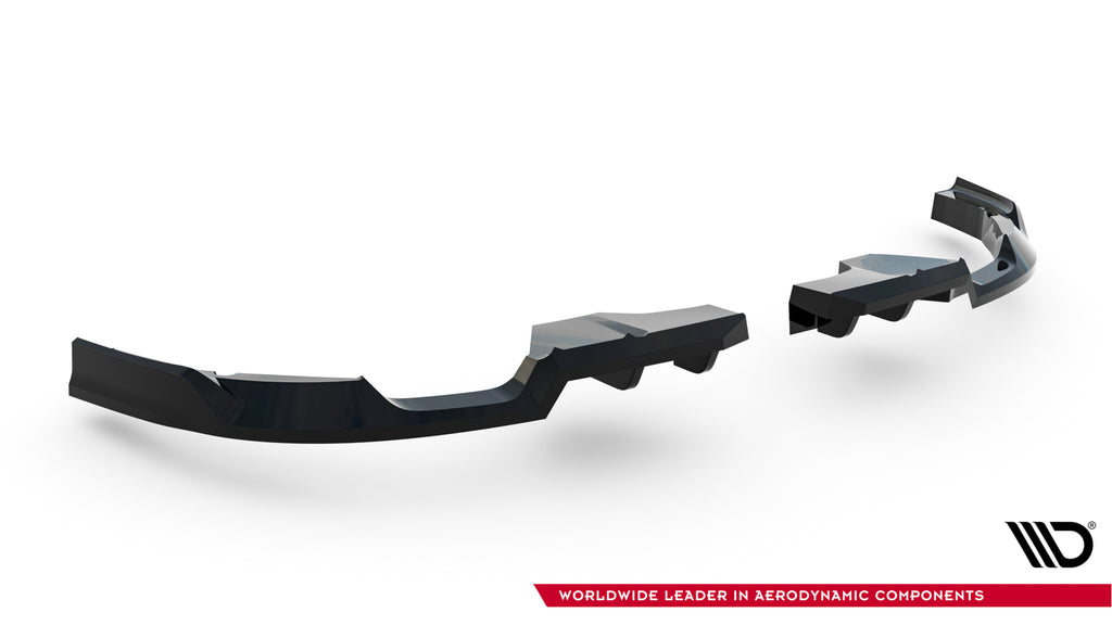 Maxton Design Street+ Mittlerer Diffusor RACE passend für Mini Countryman JCW U25 schwarz Hochglanz