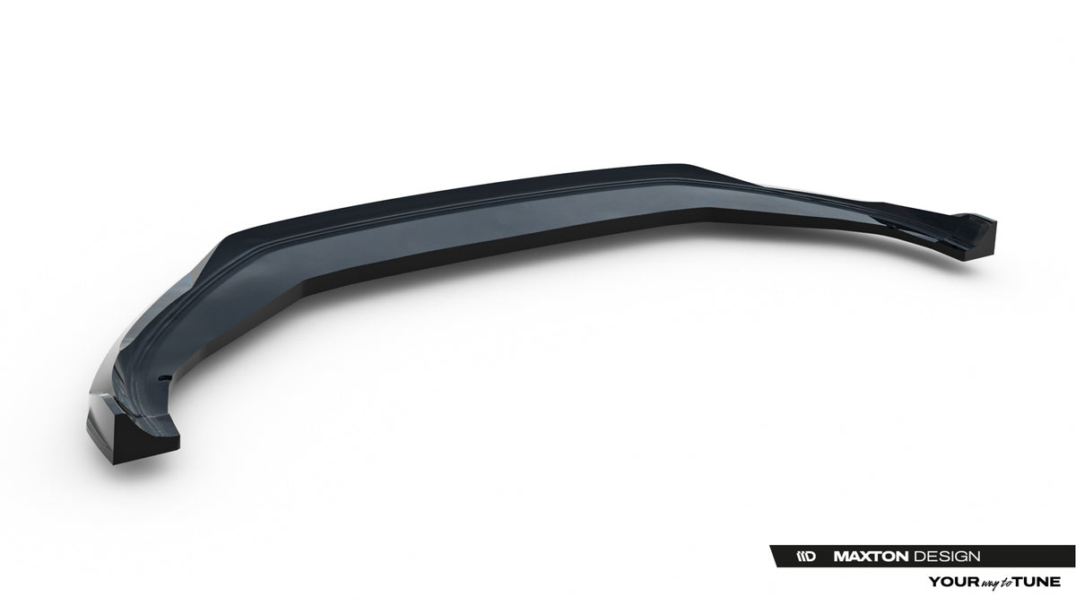 Maxton Design Frontspoiler für Volkswagen Tayron Mk1 [2024-] | Schwarz Hochglanz | ABS-Kunststoff