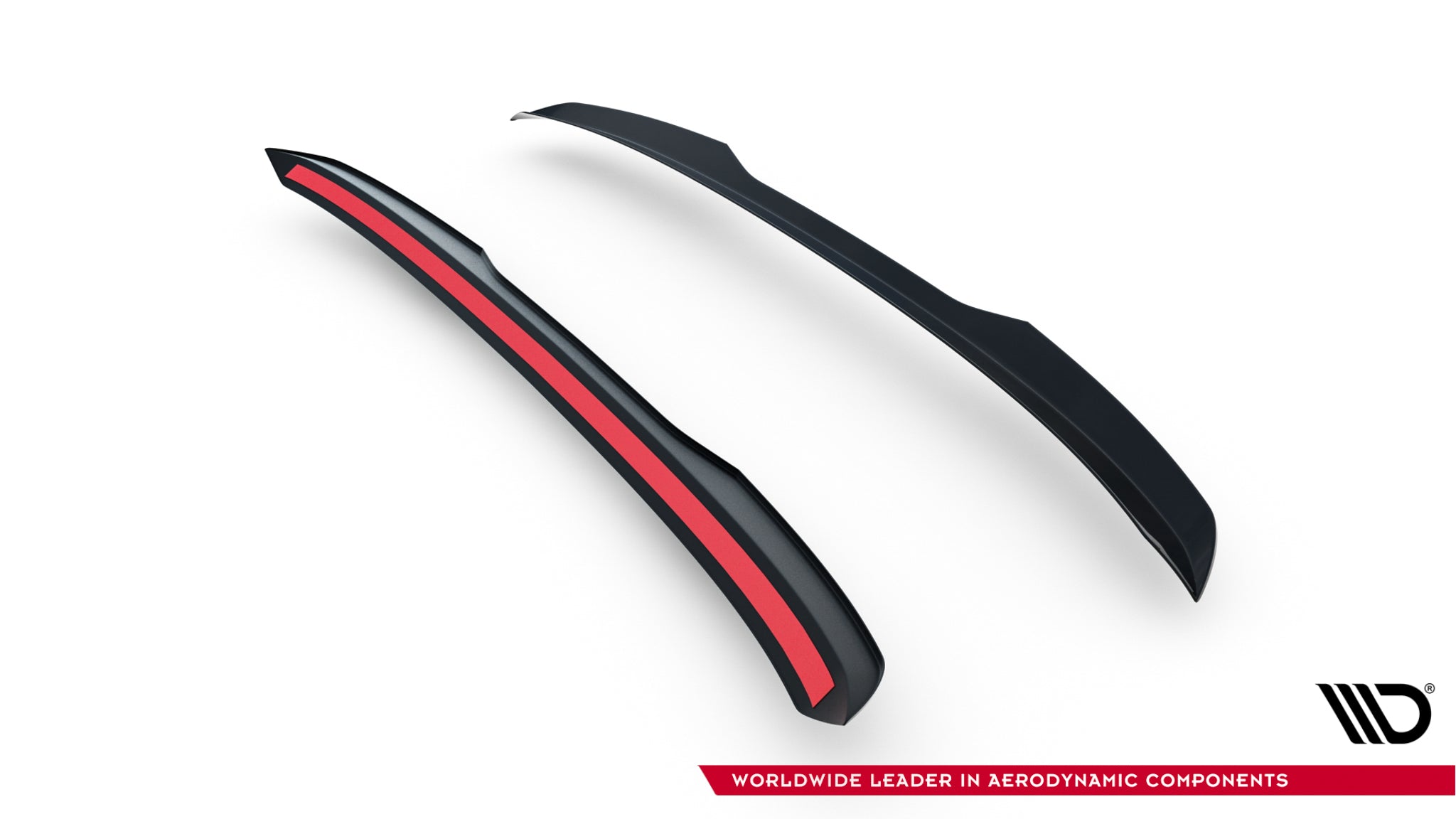 Maxton Design Höher Spoiler CAP passend für MG HS Mk2 schwarz Hochglanz