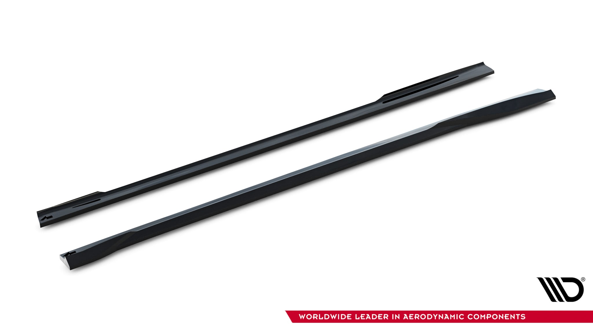 Maxton Design Street+ Seitenschweller Leisten passend für BMW 4er Cabrio / Coupe F33 / F32 schwarz Hochglanz