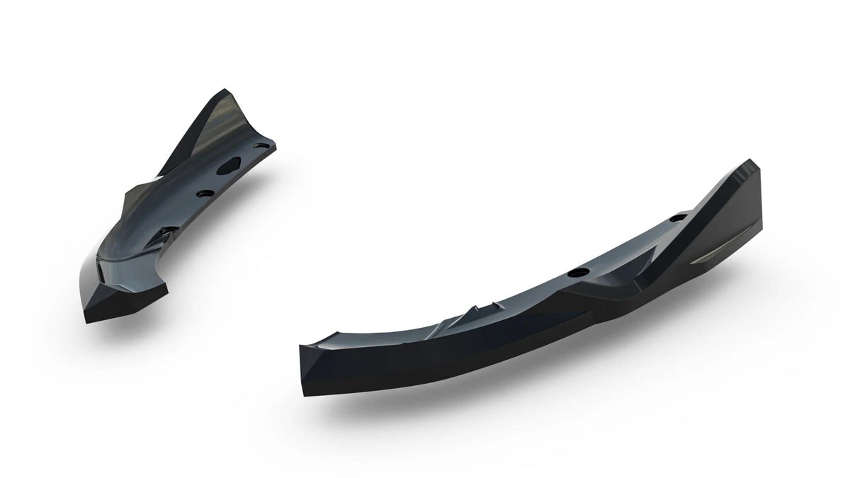 Maxton Design Heck Flaps für BMW X3 G01 [2017-2021] | Schwarz Hochglanz | ABS-Kunststoff